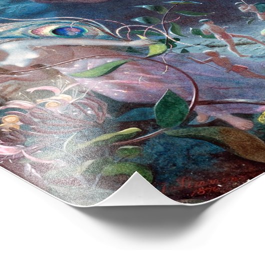 John Simmons Hermia en Lysander A MidSummer Night Foto Afdruk (Hoek)