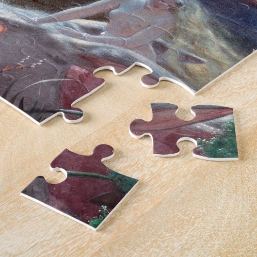 John Simmons Hermia en Lysander A MidSummer Night Legpuzzel (Zijkant)