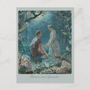 John Simmons Hermia en Lysander Midzomer CC0749 Briefkaart