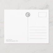 John Simmons Hermia en Lysander Midzomer CC0749 Briefkaart (Achterkant)