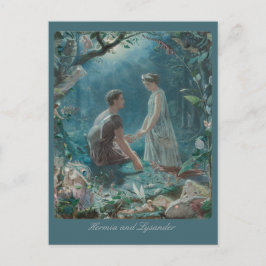 John Simmons Hermia en Lysander Midzomer CC0751 Briefkaart