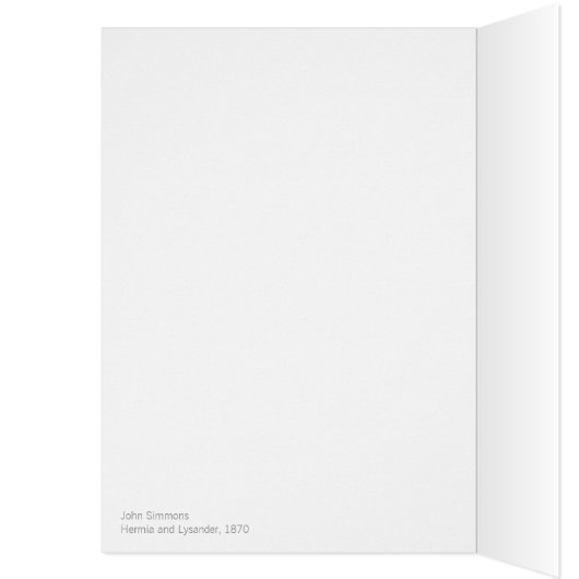 John Simmons Hermia en Lysander Midzomer CC0886 (Binnen (Links))