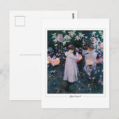 John Singer Sargent #10 - Fijne Kunst Briefkaart (Voorkant / Achterkant)