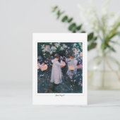 John Singer Sargent #10 - Fine Art Briefkaart (Staand voorkant)