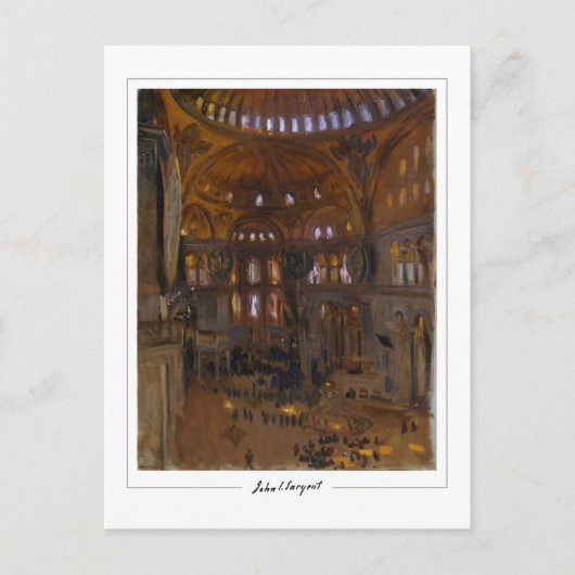 John Singer Sargent #115 - Fijne Kunst Briefkaart (Voorkant)
