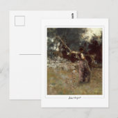 John Singer Sargent #12-2 - Fijne Kunst Briefkaart (Voorkant / Achterkant)