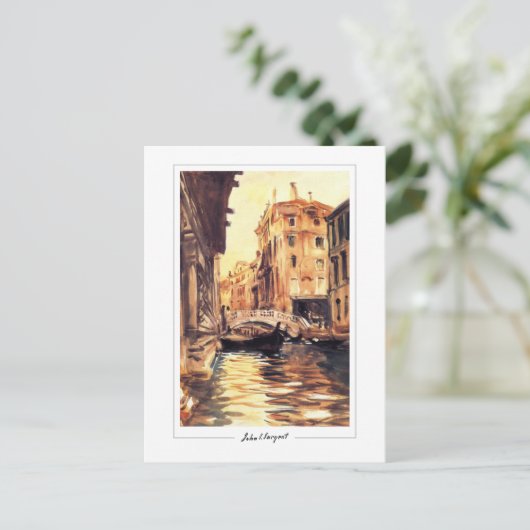 John Singer Sargent #133 - Fijne Kunst Briefkaart (Staand voorkant)