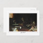 John Singer Sargent #14-2 - Fijne Kunst Briefkaart (Voorkant / Achterkant)