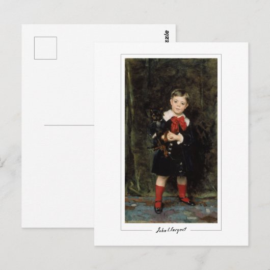 John Singer Sargent #14 - Fine Art Briefkaart (Voorkant / Achterkant)