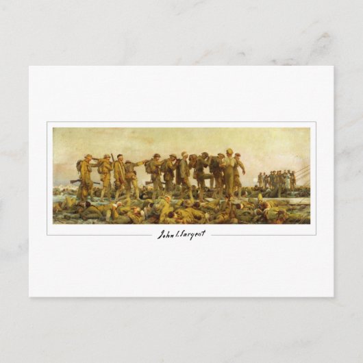 John Singer Sargent #15-2 - Fijne Kunst Briefkaart (Voorkant)