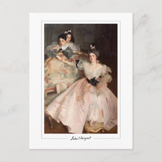 John Singer Sargent #15 - Fijne Kunst Briefkaart (Voorkant)