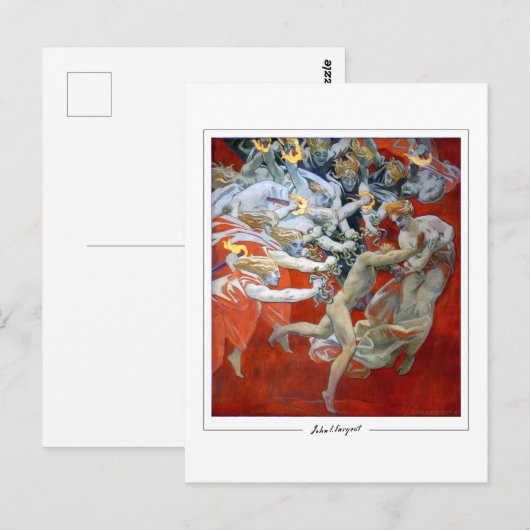 John Singer Sargent #167-2 - Fijne Kunst Briefkaart (Voorkant / Achterkant)