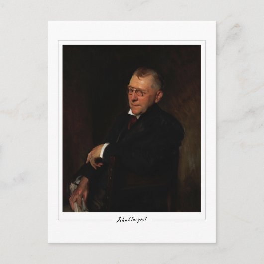 John Singer Sargent #19 - Fijne Kunst Briefkaart (Voorkant)
