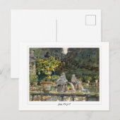 John Singer Sargent #20 - Fijne Kunst Briefkaart (Voorkant / Achterkant)