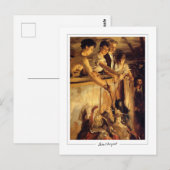 John Singer Sargent #215-2 - Fijne Kunst Briefkaart (Voorkant / Achterkant)
