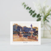 John Singer Sargent #227 - Fijne Kunst Briefkaart (Staand voorkant)