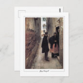 John Singer Sargent #24-2 - Fijne Kunst Briefkaart (Voorkant / Achterkant)