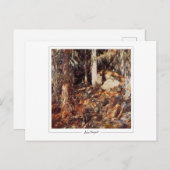 John Singer Sargent #24 - Fijne Kunst Briefkaart (Voorkant / Achterkant)