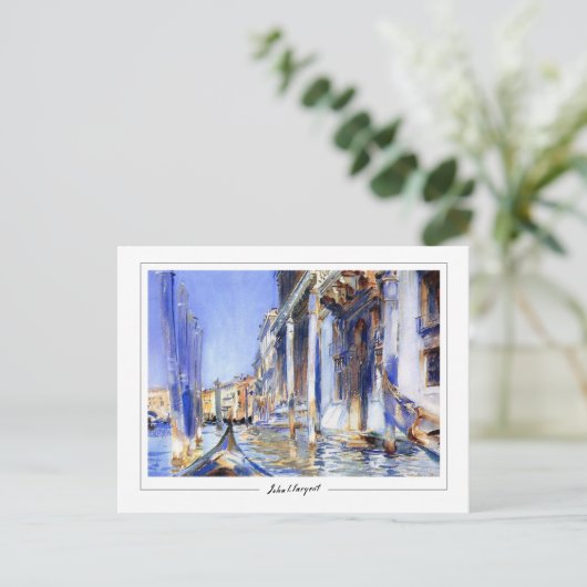 John Singer Sargent #288 - Fijne Kunst Briefkaart (Staand voorkant)