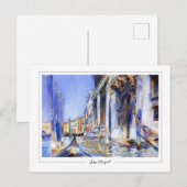 John Singer Sargent #288 - Fijne Kunst Briefkaart (Voorkant / Achterkant)