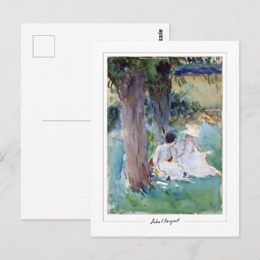 John Singer Sargent #321-2 - Fijne Kunst Briefkaart (Voorkant / Achterkant)