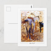 John Singer Sargent #339 - Fijne Kunst Briefkaart (Voorkant / Achterkant)
