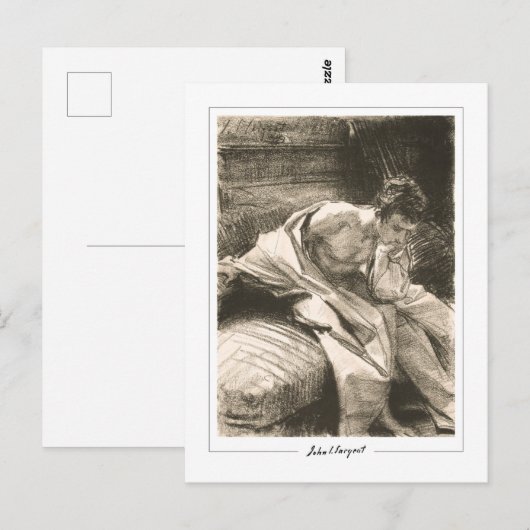 John Singer Sargent #381 - Fijne Kunst Briefkaart (Voorkant / Achterkant)