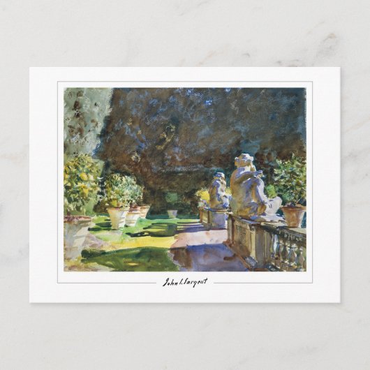John Singer Sargent #3-2 - Fijne Kunst Briefkaart (Voorkant)