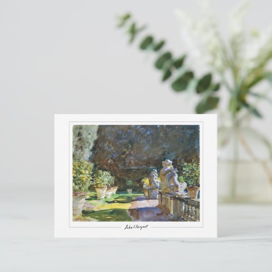 John Singer Sargent #3-2 - Fine Art Briefkaart (Staand voorkant)