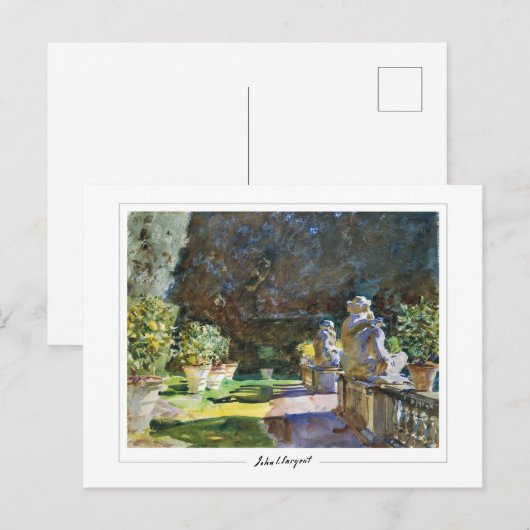 John Singer Sargent #3-2 - Fine Art Briefkaart (Voorkant / Achterkant)