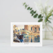 John Singer Sargent #405-2 - Fijne Kunst Briefkaart (Staand voorkant)