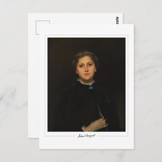 John Singer Sargent #4-2 - Fine Art Briefkaart (Voorkant / Achterkant)