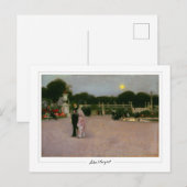 John Singer Sargent #5-2 - Fijne Kunst Briefkaart (Voorkant / Achterkant)