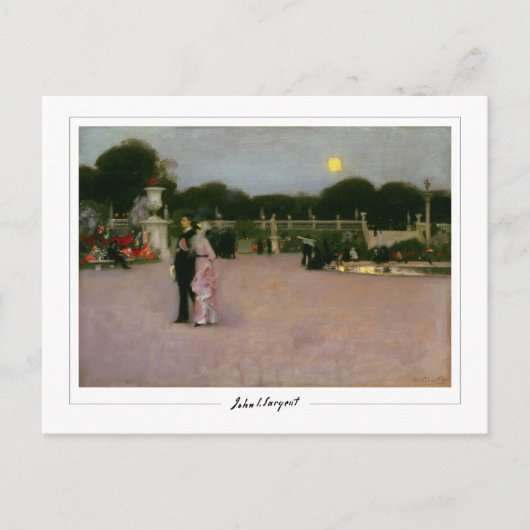 John Singer Sargent #5-2 - Fijne Kunst Briefkaart (Voorkant)