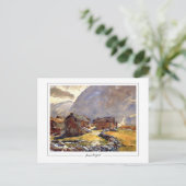 John Singer Sargent #60-2 - Fijne Kunst Briefkaart (Staand voorkant)