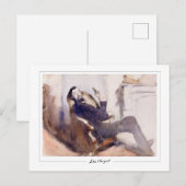 John Singer Sargent #6 - Fijne Kunst Briefkaart (Voorkant / Achterkant)