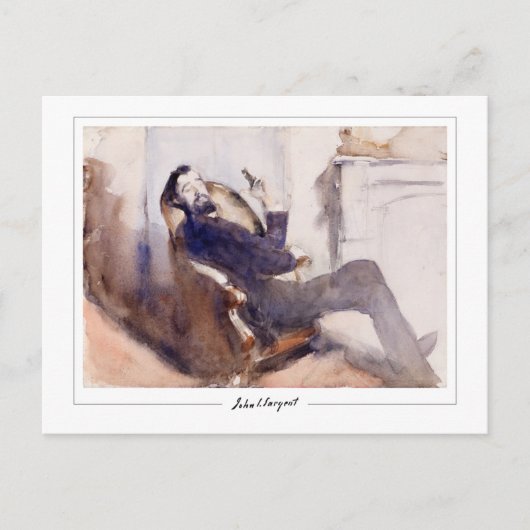 John Singer Sargent #6 - Fijne Kunst Briefkaart (Voorkant)