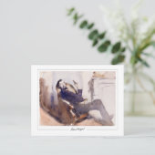John Singer Sargent #6 - Fine Art Briefkaart (Staand voorkant)
