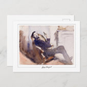 John Singer Sargent #6 - Fine Art Briefkaart (Voorkant / Achterkant)