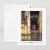 John Singer Sargent #79 - Fijne Kunst Briefkaart (Voorkant / Achterkant)