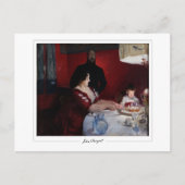 John Singer Sargent #8 - Fine Art Briefkaart (Voorkant)