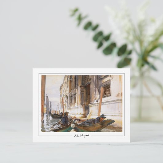 John Singer Sargent #9-2 - Fijne Kunst Briefkaart (Staand voorkant)