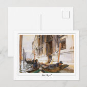 John Singer Sargent #9-2 - Fijne Kunst Briefkaart (Voorkant / Achterkant)