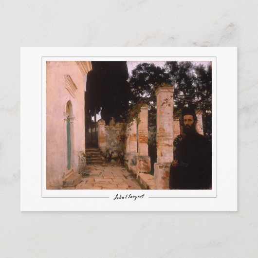 John Singer Sargent #9 - Fine Art Briefkaart (Voorkant)