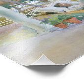 John Singer Sargent - Afbeelding in Hammock, Flori Foto Afdruk (Hoek)