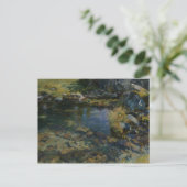 John Singer Sargent - Alpine Pool Briefkaart (Staand voorkant)