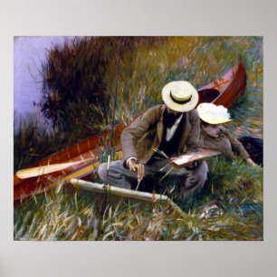 John Singer Sargent An Out-of-Doors Study Poster