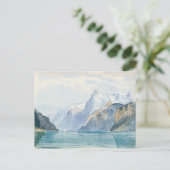 John Singer Sargent - Baai van Uri, Brunnen Briefkaart (Staand voorkant)