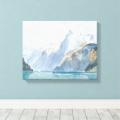 John Singer Sargent - Baai van Uri, Brunnen Canvas Afdruk (Insitu (Houten vloer))