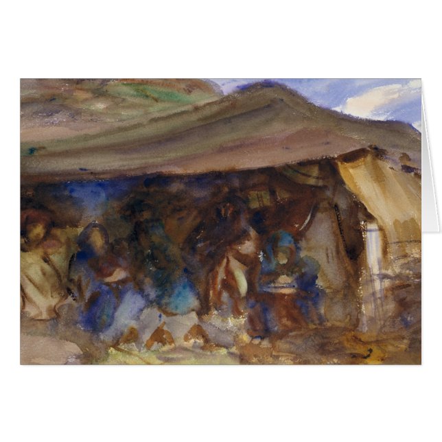 John Singer Sargent - Bedouin Tent (Voorkant Horizontaal)